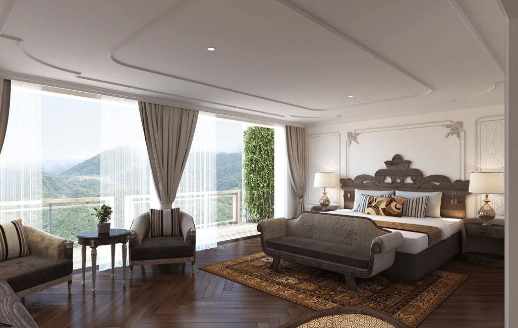 President Suite with Balcony & Mountain View